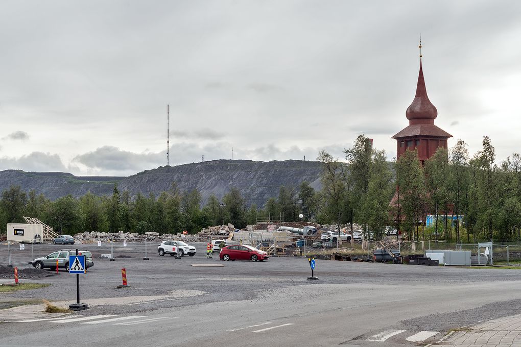 Die Kirche Kiruna ist weg