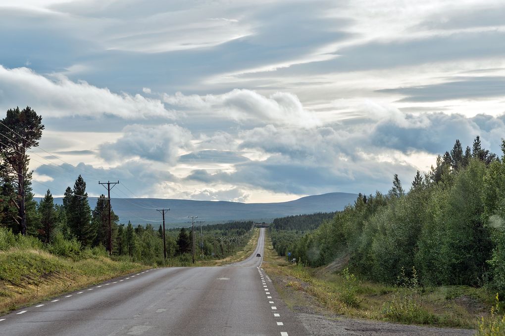 Schöne Wolkenformation