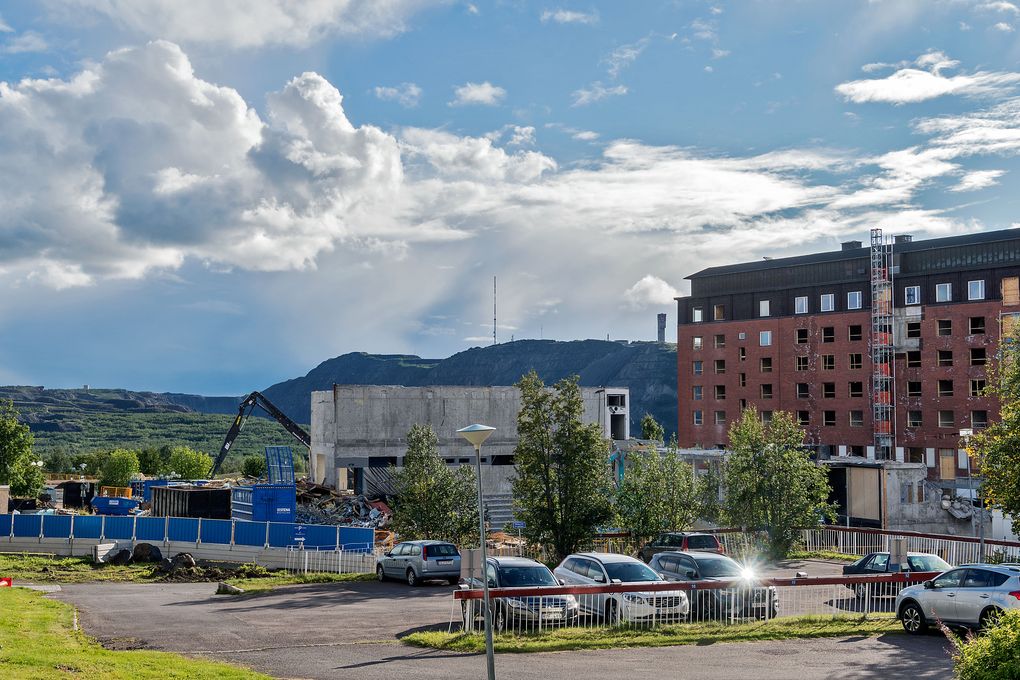 Hochhäuser sind weg, das alte Hotel fehlt noch