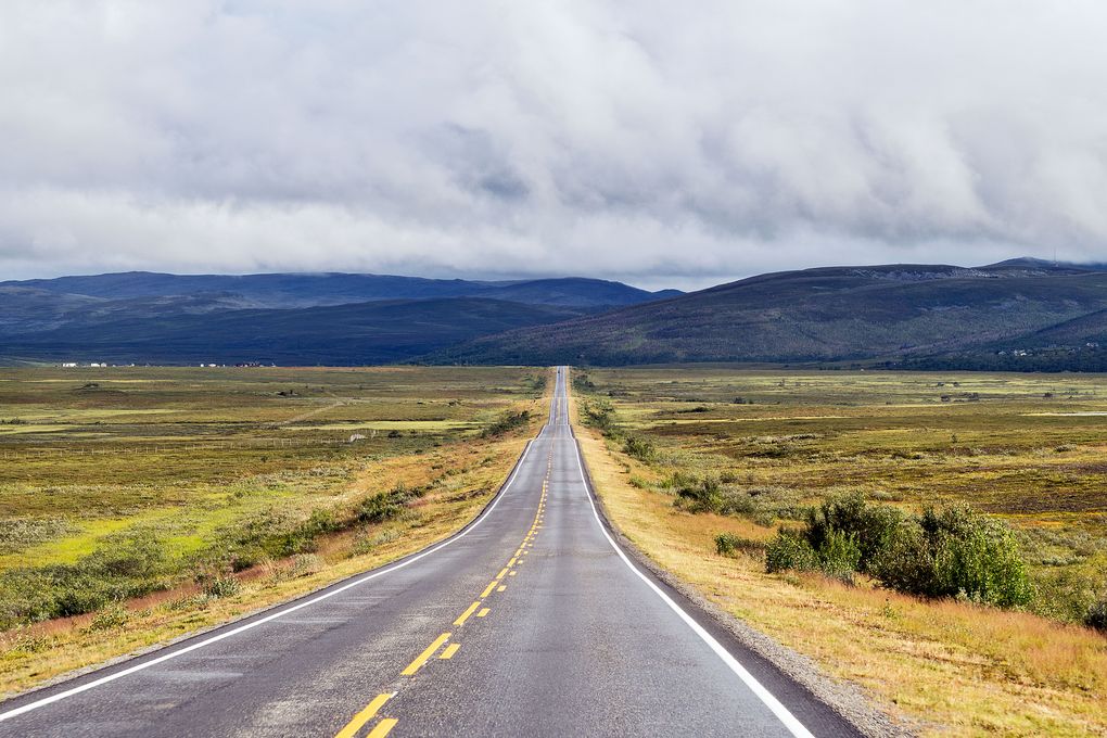 Durch die Tundra zum Nordkap