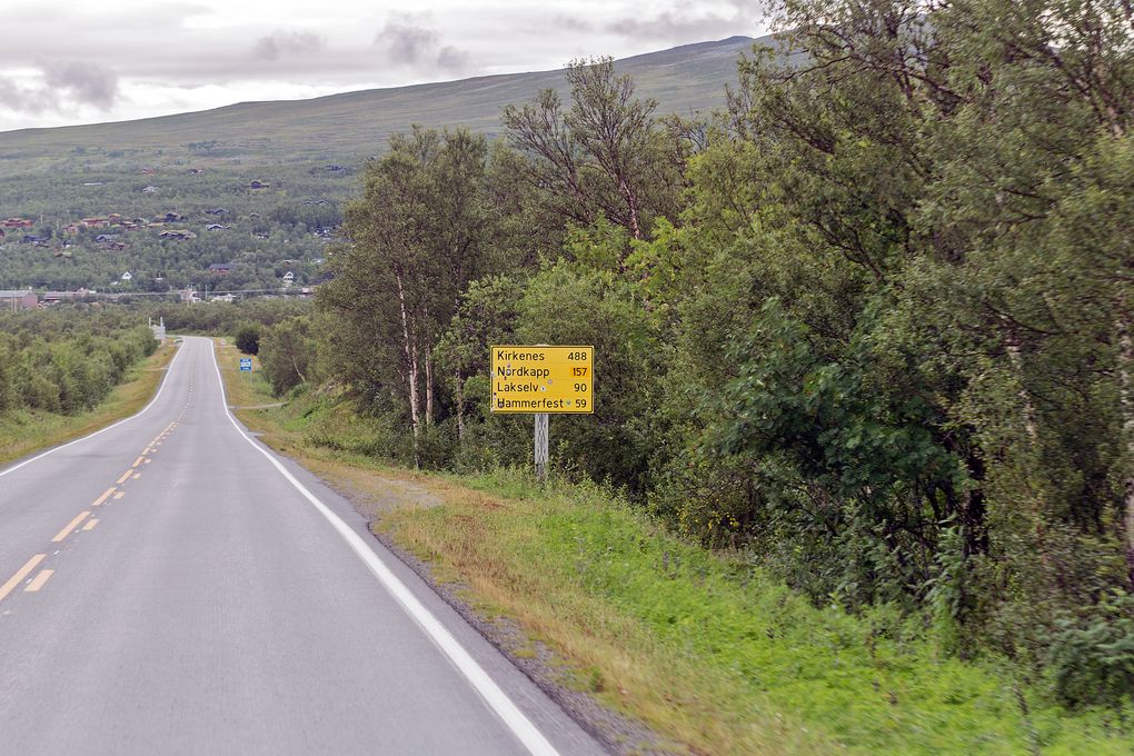 Noch 157 km bis zum Nordkapp