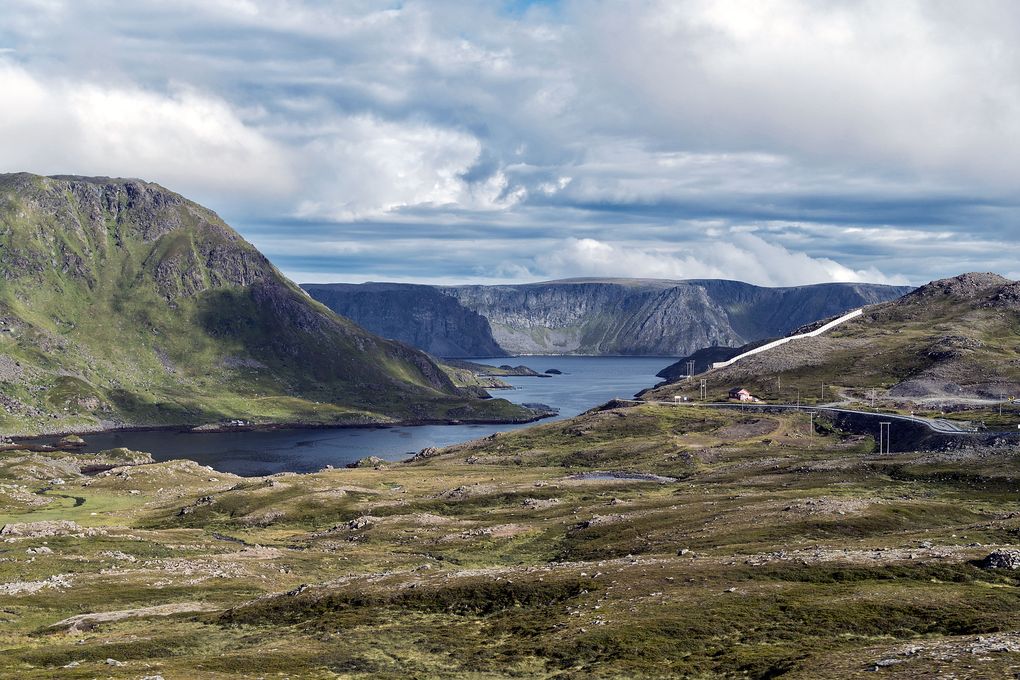 So schön sieht es aus wenn man vom Nordkapp wegfährt