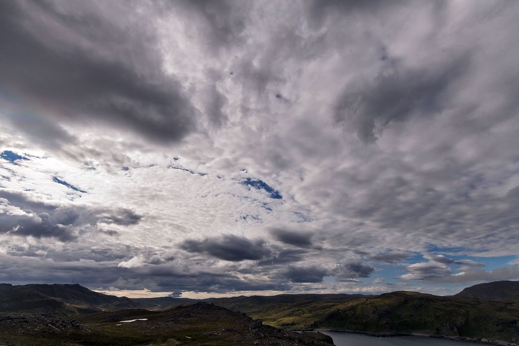 Wolken in der Arktis