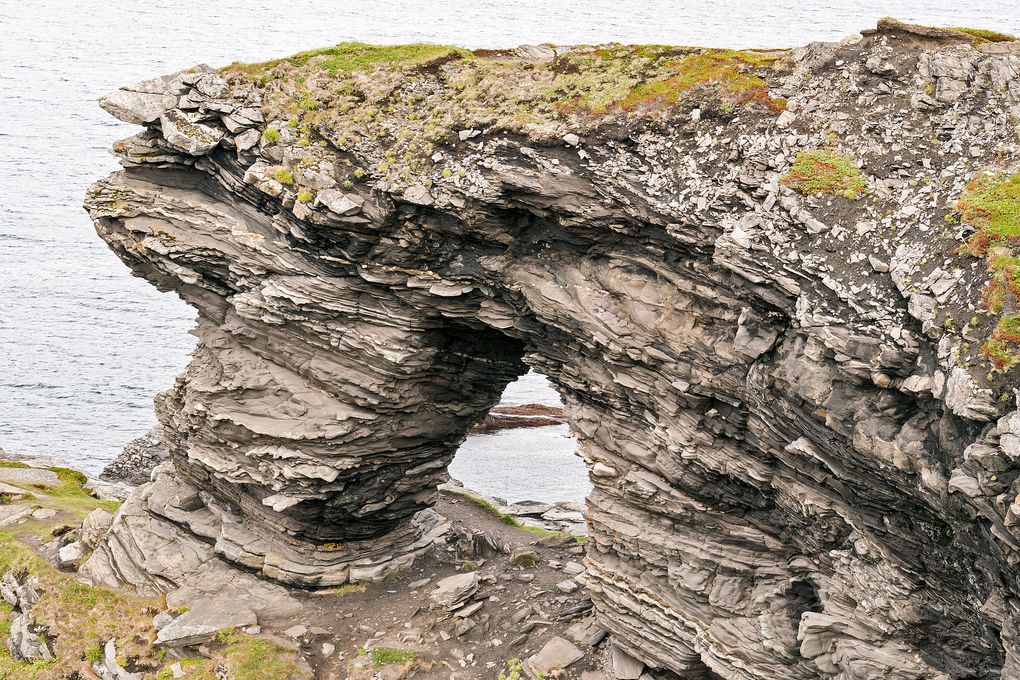 Kyrkeporten aus der Nähe