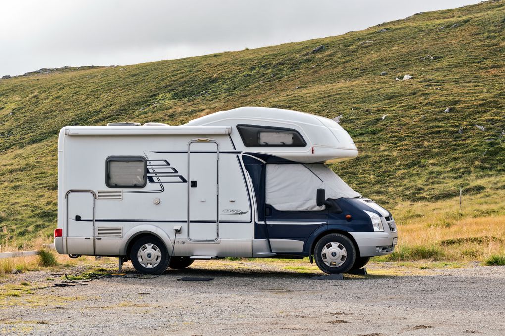 Auf dem Base Camp am Nordkapp