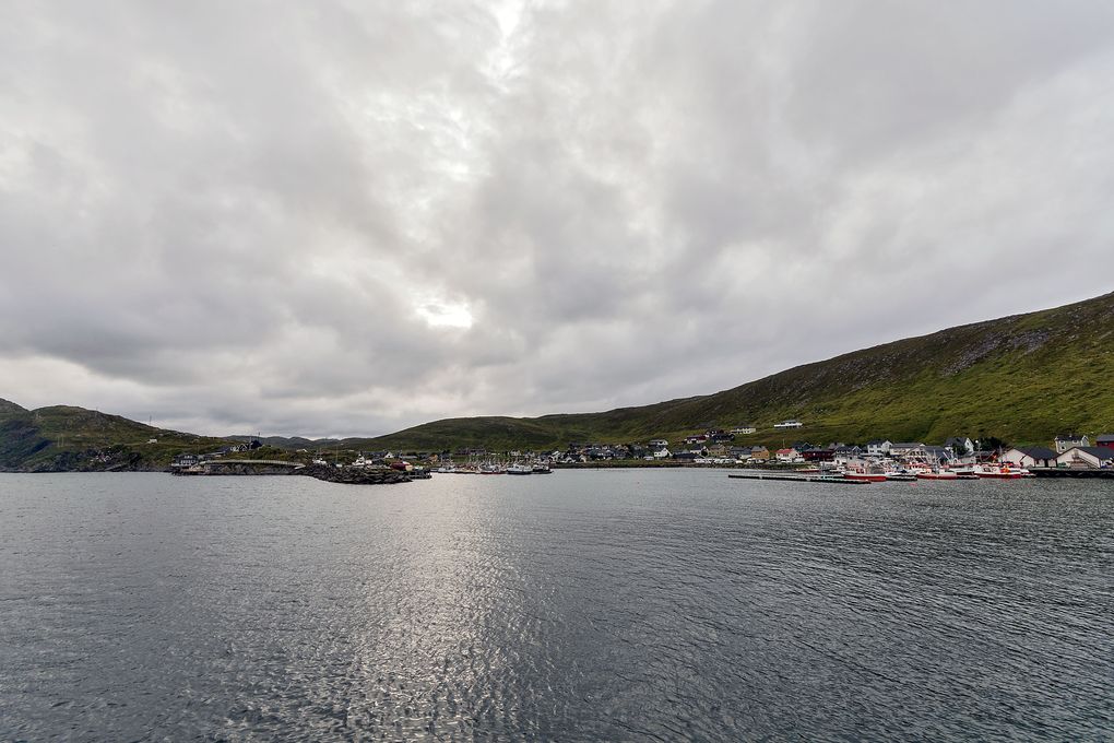 Der gesamte Hafen von Skarsvåg