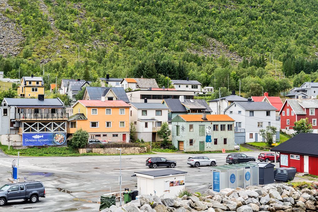 Blick auf die letzte Passagiere