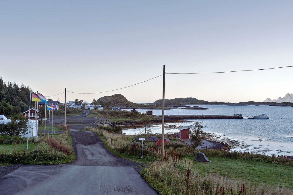 Bobilparkering Lofoten