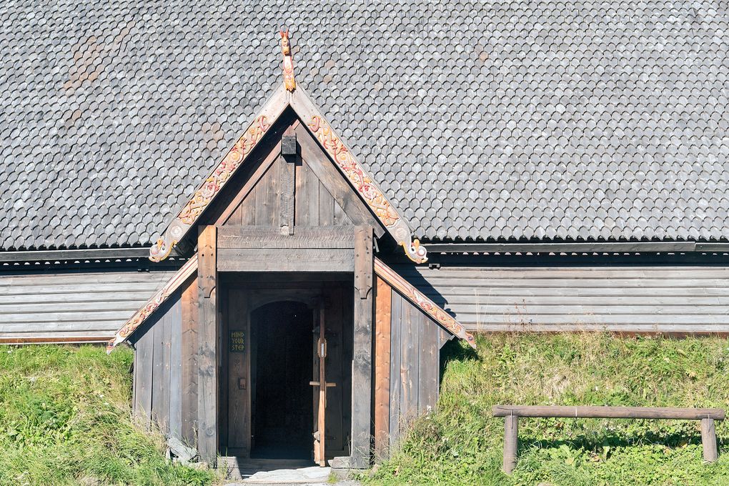 Eingang Langhaus Lofotr