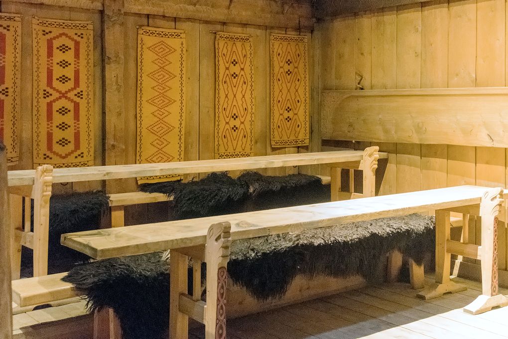 Sitzecke nach Wikingerart