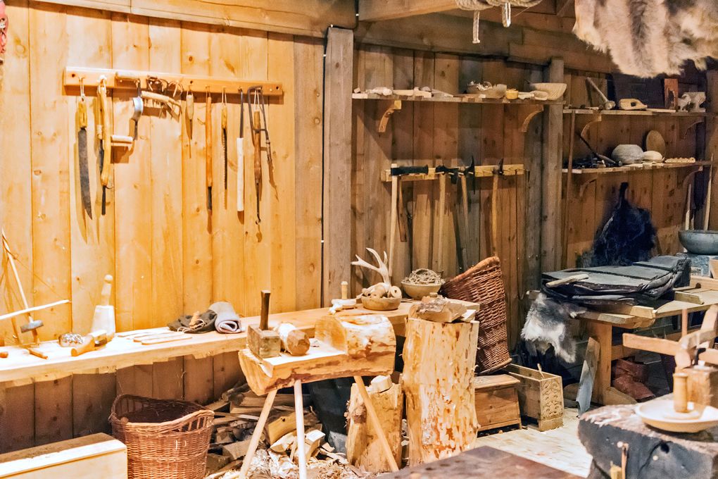 Arbeitsplatz der Wikinger