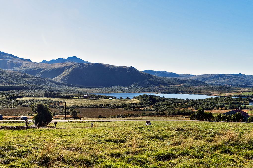 Liebliche Landschaft Lofoten
