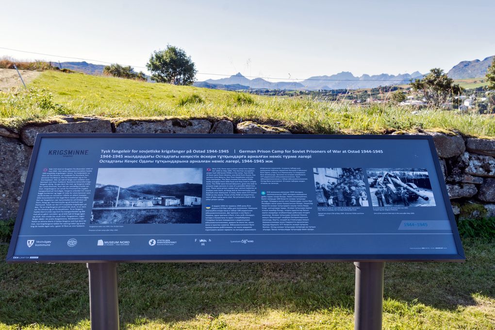 Infotafel über das Lager