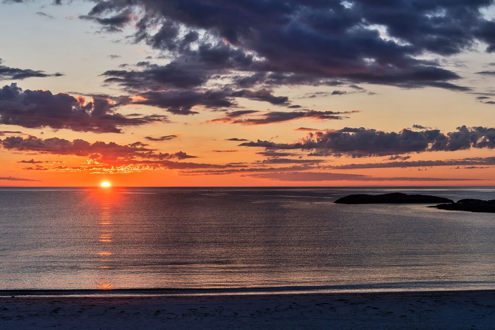 Sonnenuntergang Andenes 2025