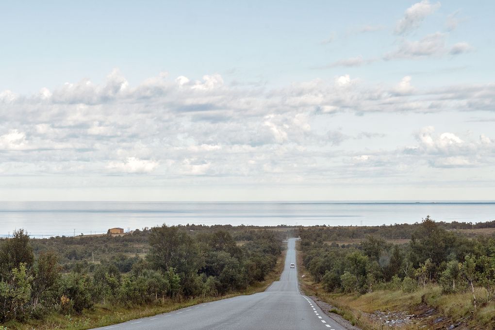 Landstraße auf Senja