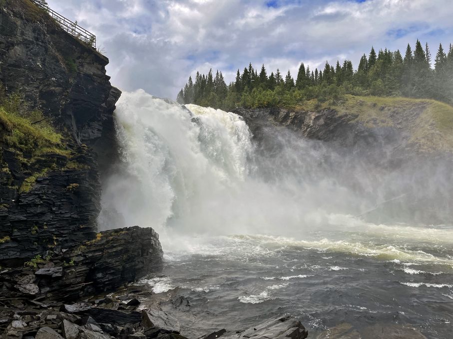 Der mächtige Tännforsen
