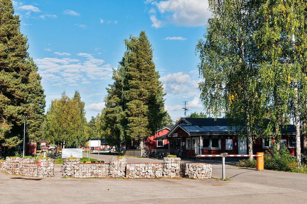 Einfahrt Arctic Camping Jokkmokk 2025