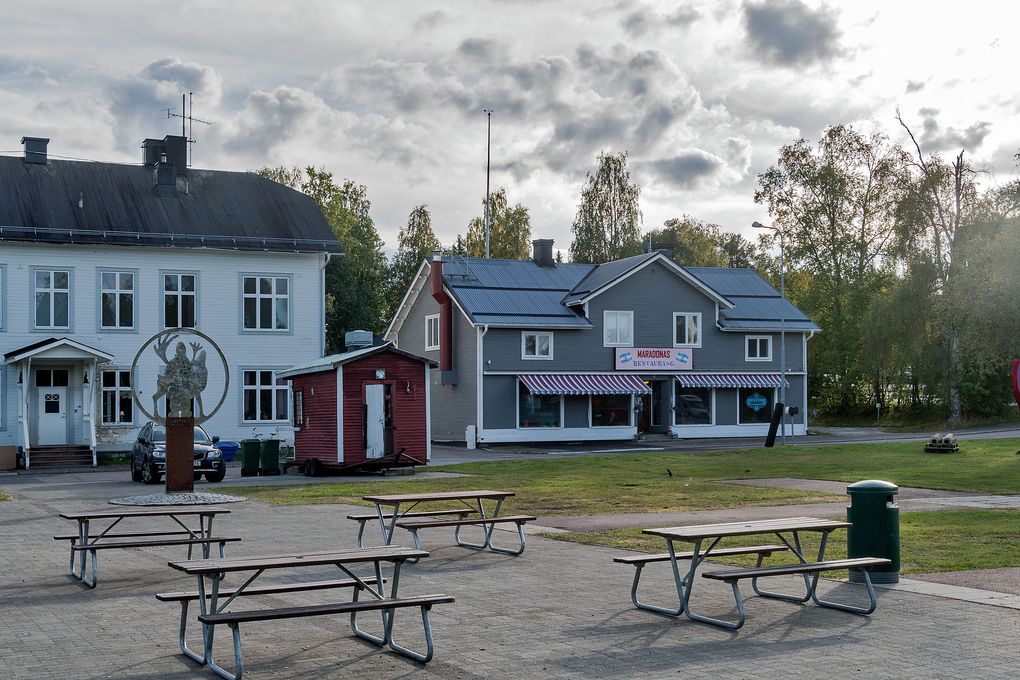 Der große Platz von Jokkmokk