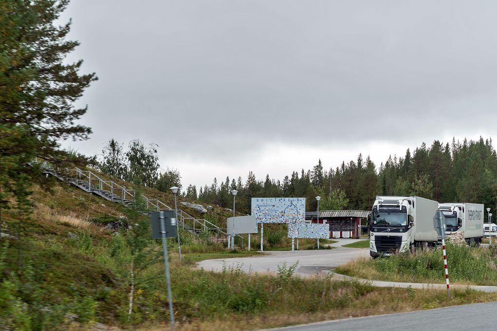 Polarkreis bei Jokkmokk