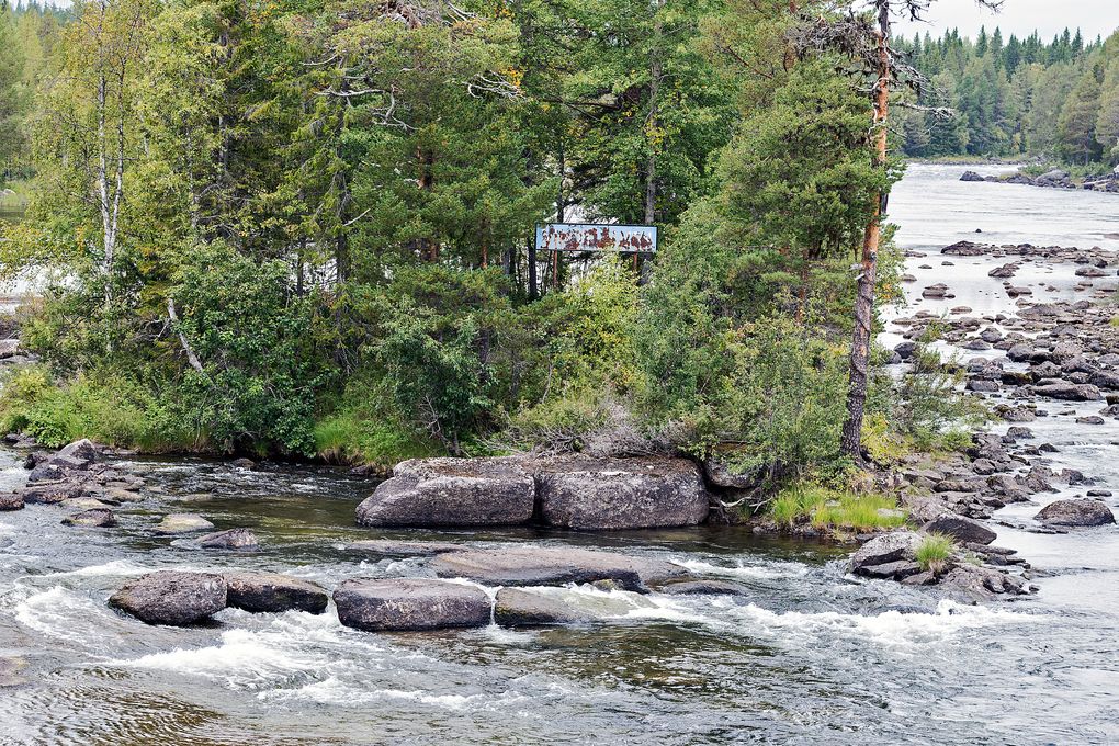 Kleine Insel Sandseleforsen