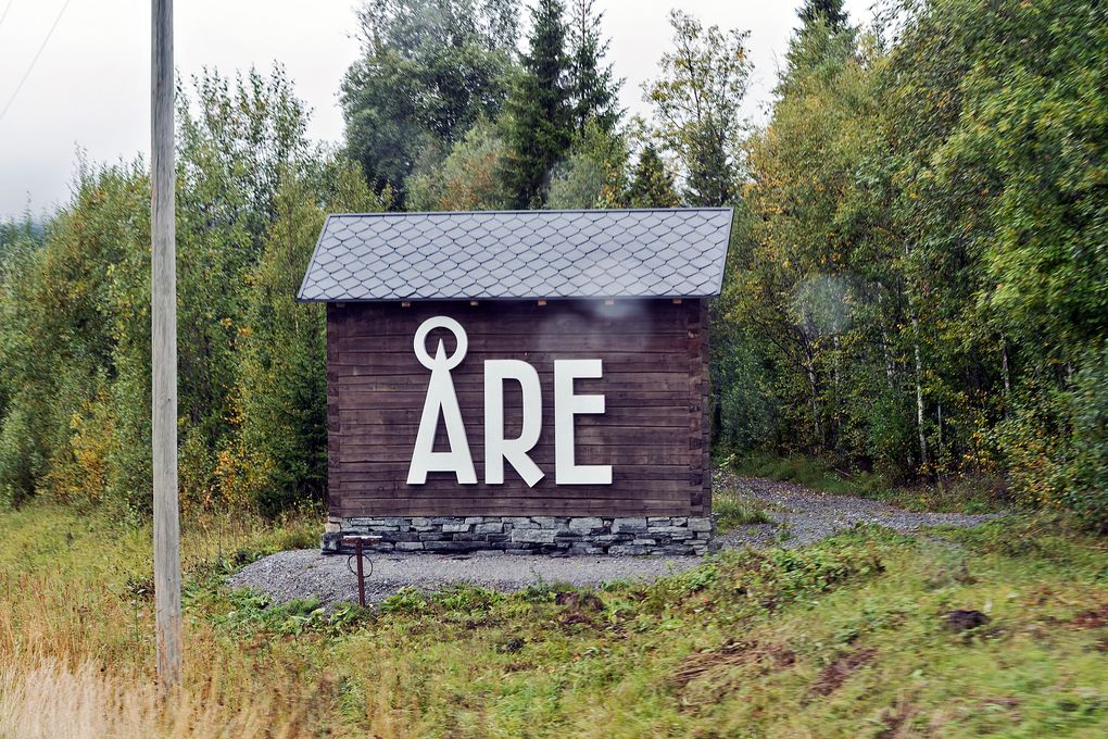 Ortsschild Åre