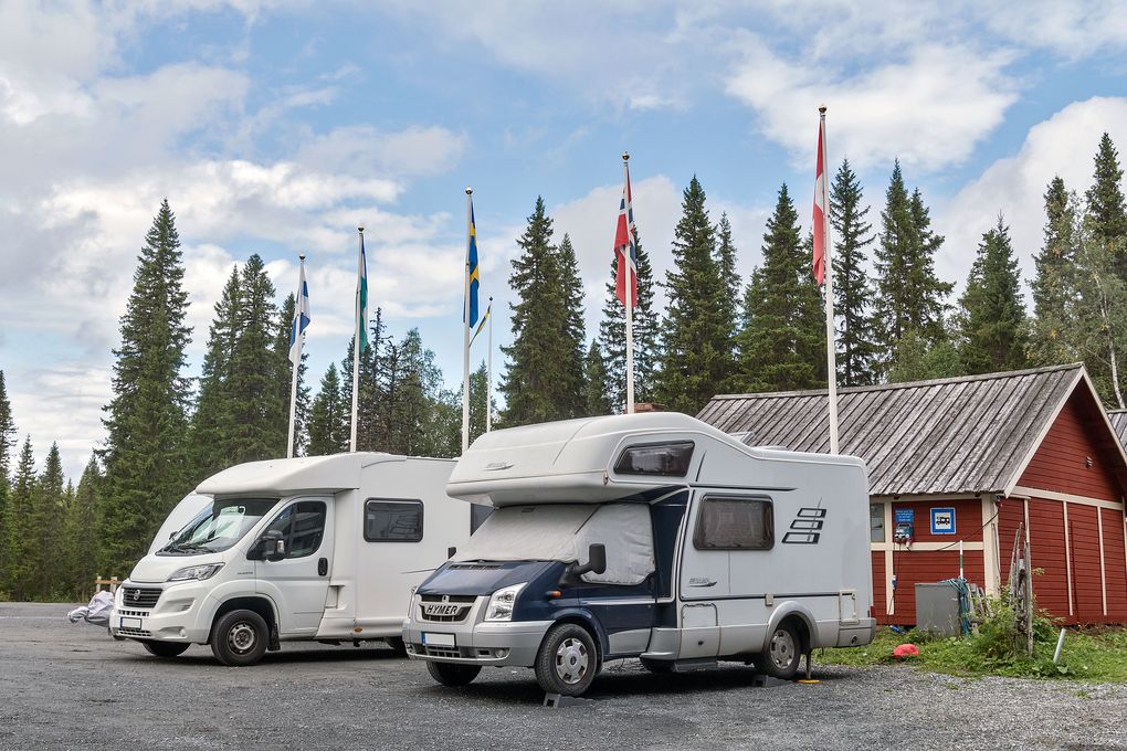 Wohnmobilstellplatz Tännforsen