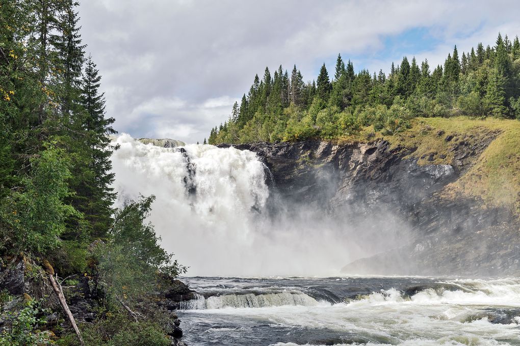 Tännforsen im Jämtland