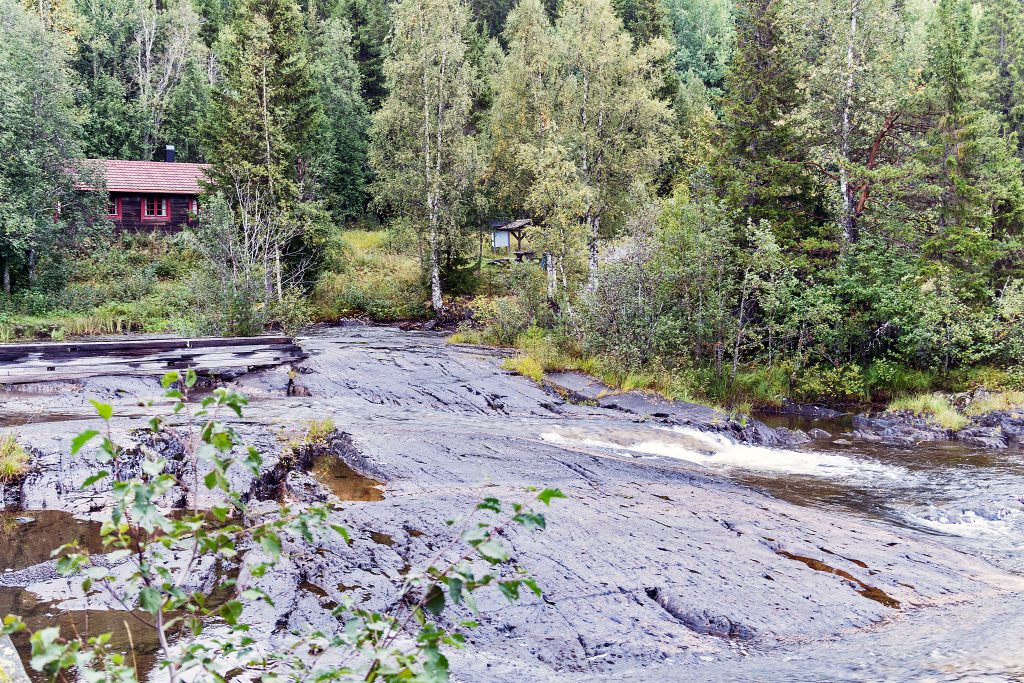 Flache Stromschnellen