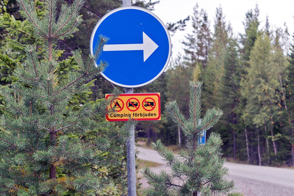 Übernachtung verboten