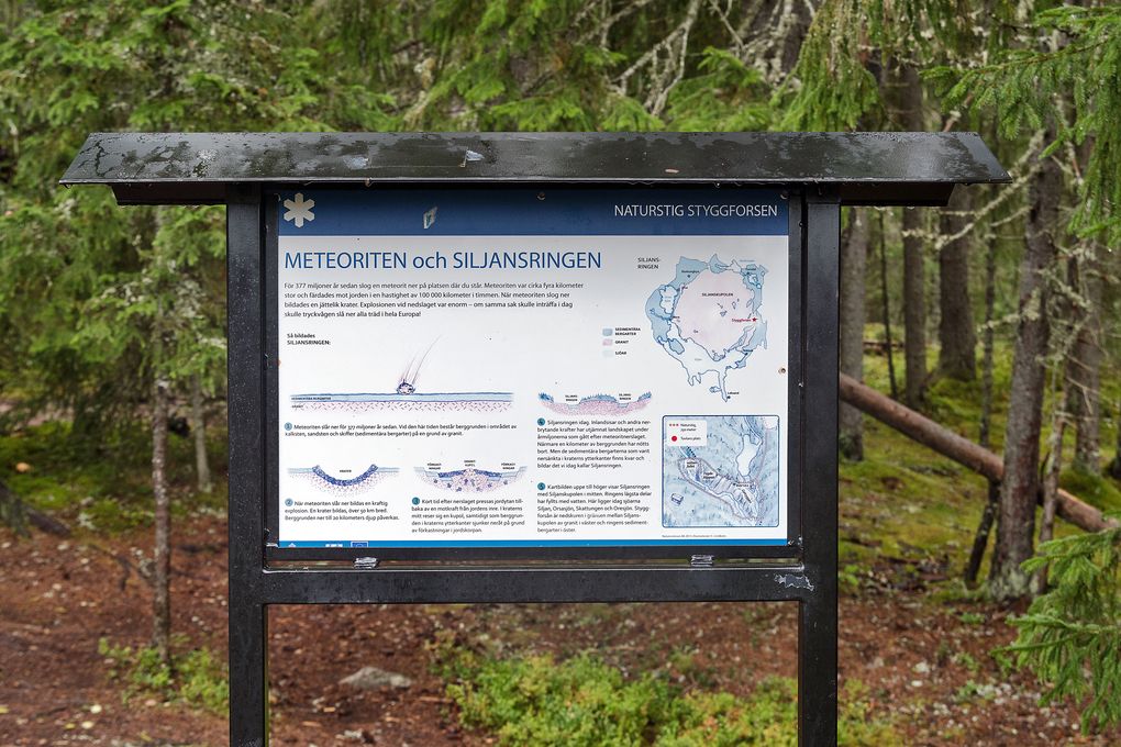 Infotafel Styggforsen