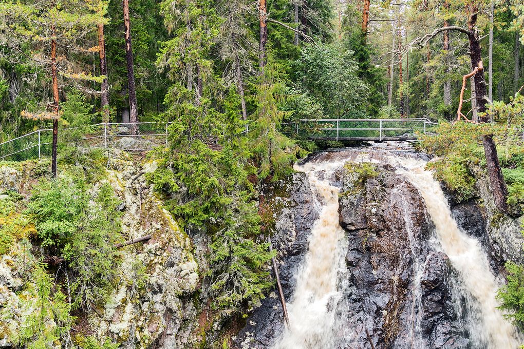 Weg über den Styggforsen